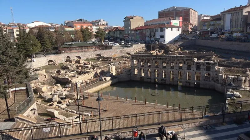 2 bin yıllık Roma Hamamı'nda Müzeler Günü Coşkusu