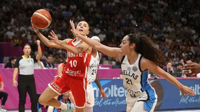 Potanın Perileri Çeyrek Finalde! Yunanistan'a Basketbol Şoku!