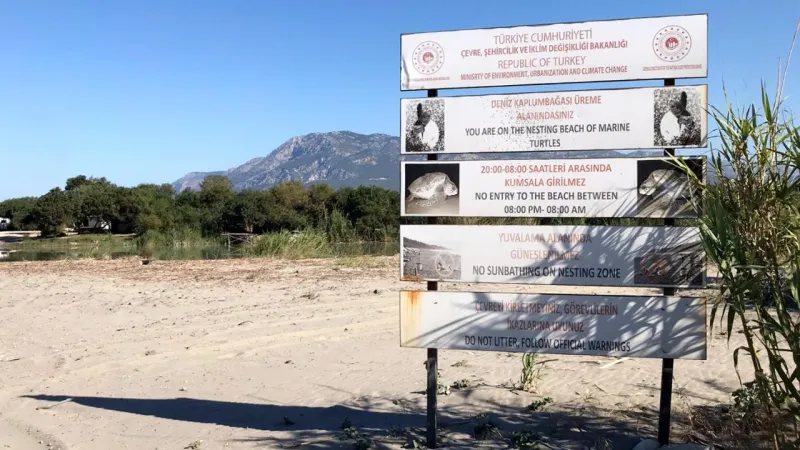 Akdeniz sahillerinde bazı plajlara giriş yasağı