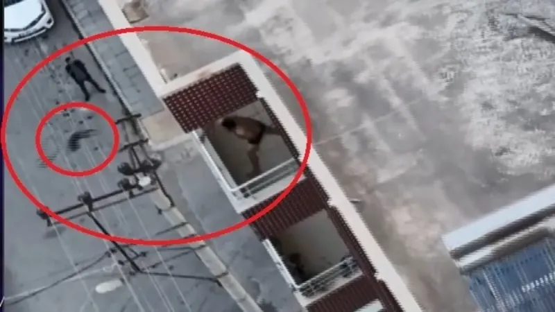 Mersin'de Dronla Yakalandı! Balkondan Uyuşturucu Atan Şüpheli