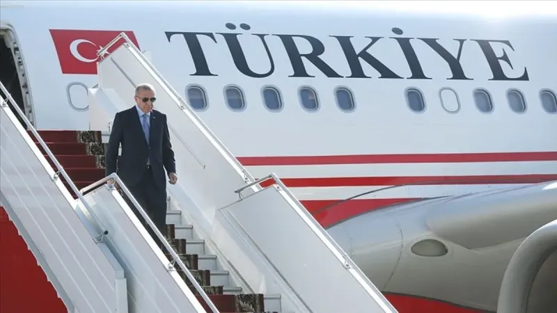 Başkan Erdoğan, Azerbaycan'dan yurda döndü