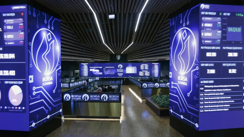 BIST 100 endeksi haftaya %1.34 düşüşle başladı