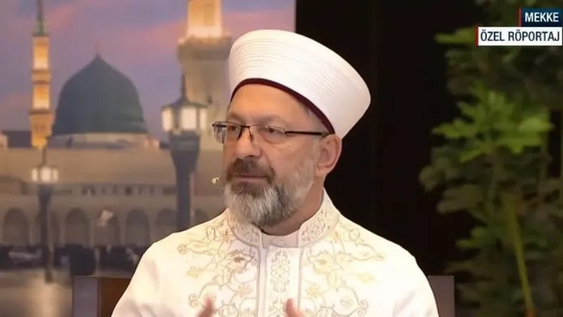 Diyanet İşleri Başkanı Ali Erbaş A Haber’de!