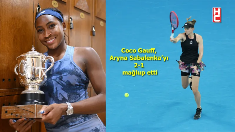 Coco Gauff Fransa Açık'ta Zirvede! Sabalenka'yı Devirdi!