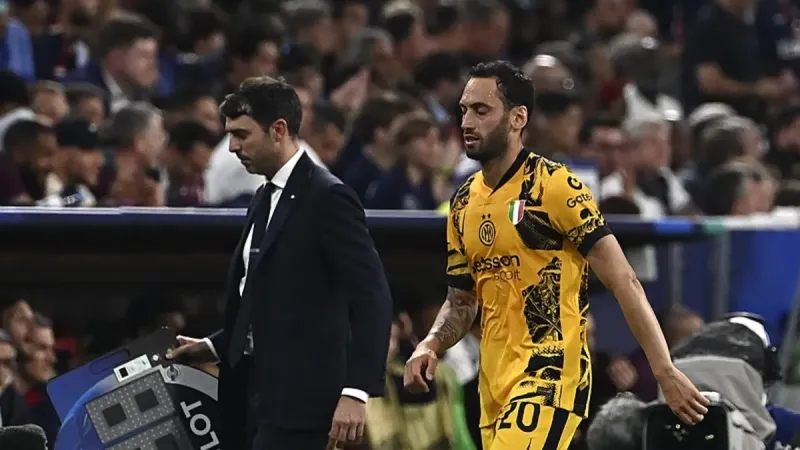 Hakan Çalhanoğlu, Şampiyonlar Ligi finalinde 2 kez forma giyen ilk milli futbolcu oldu