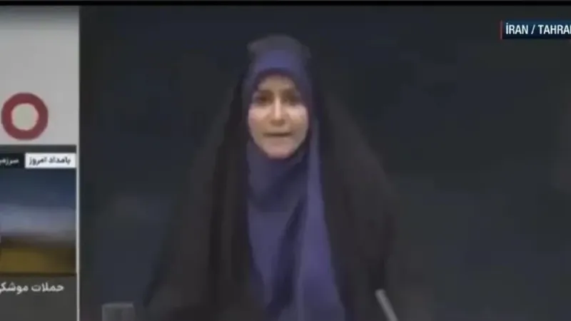 Canlı Yayında Saldırı! Spiker Sahar Emami'nin Şok Anları!