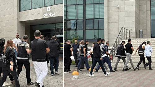 Kırıkkale'deki 'irtikap' soruşturmasında yakalanan 12 şüpheliden 5'i tutuklandı