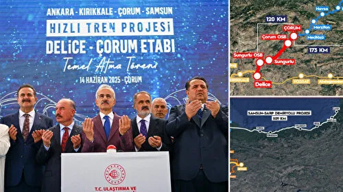 Hızlı Tren Müjdesi! Kuzey Anadolu'ya Raylı Sistem Dönemi Başlıyor
