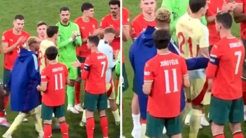 Lamine Yamal'dan Ronaldo'ya ŞOK Hareket! İspanya'da Ortalık Karıştı!
