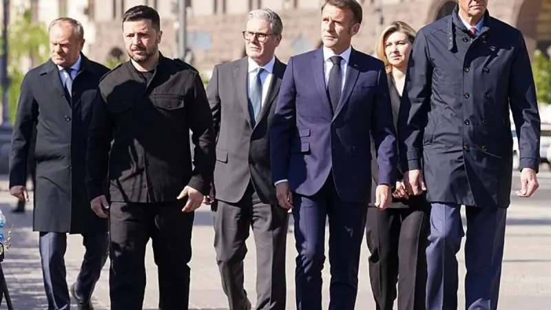 Avrupa'dan Ukrayna'ya Şok Ziyaret! Ateşkes Çağrısı mı?