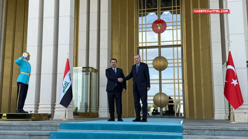 Erdoğan'dan Irak Başbakanı Sudani'ye Görkemli Karşılama!