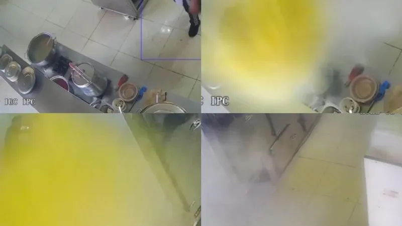 Mersin'de Düdüklü Faciası! Saniyelerle Kurtuldu!
