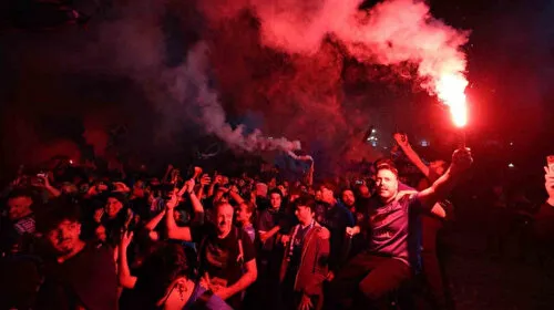 Şampiyonluk kutlamalarında olay! 39 kişi yaralandı