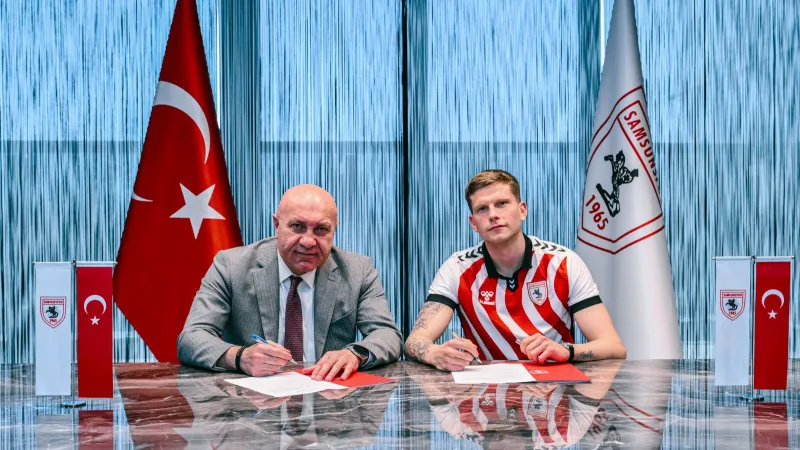Samsunspor'dan Bomba Transfer! İzlandalı Yıldız Tomasson Geldi!