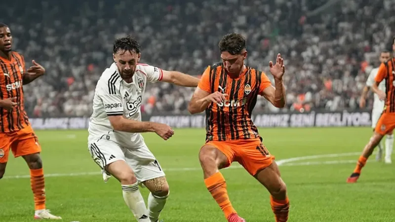 Beşiktaş Tur Peşinde! Shakhtar Donetsk Maçı İlk 11'ler Belli Oldu Mu?