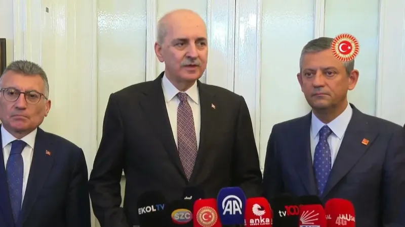 TBMM Başkanı Kurtulmuş'tan CHP ziyaretinde Terörsüz Türkiye mesajı