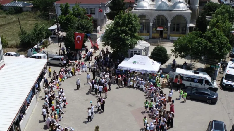 Tekirdağ’da 79 yıllık bayram geleneği sürdürüldü