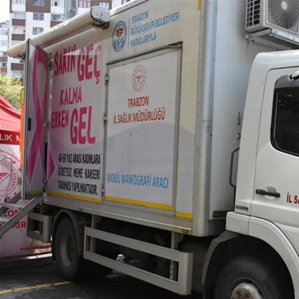 Trabzon'da mobil mamografi aracında geçen yıl 270 kadının kanser riski taşıdığı belirlendi