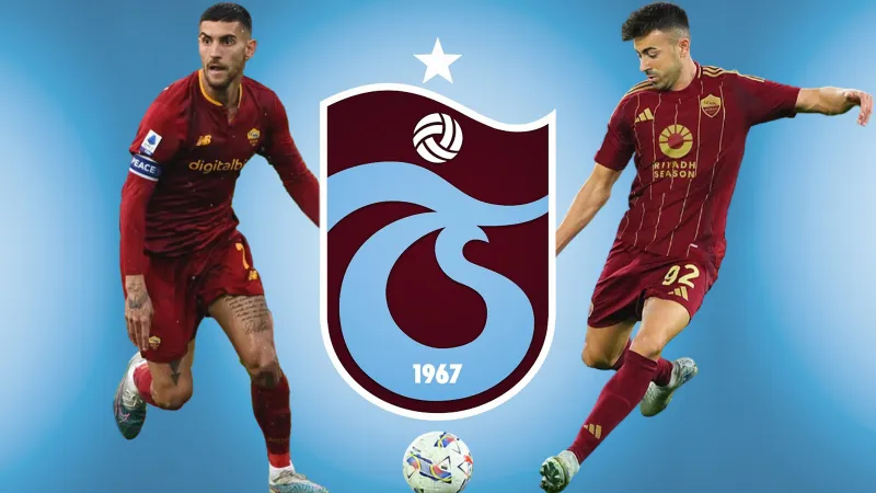Trabzonspor'a Roma'dan çifte transfer!