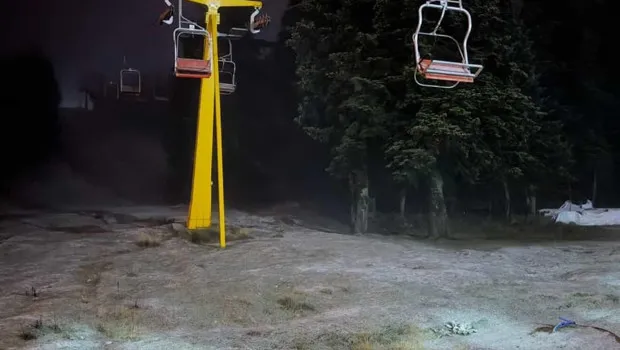 Uludağ’ın zirvesi beyaza büründü