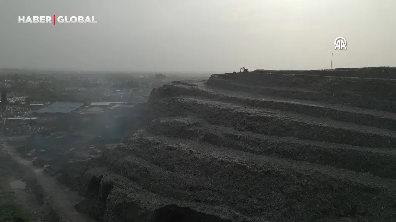 “Yeni Delhi’nin çöp dağı” Ghazipur